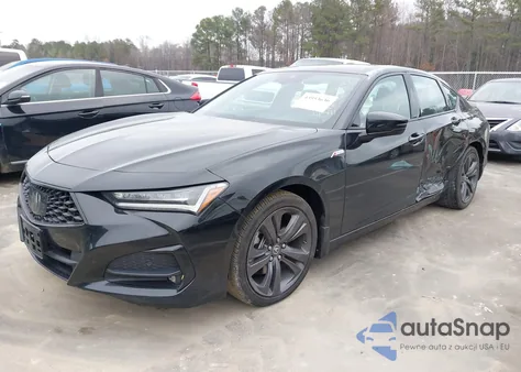 2022 Acura Tlx A-Spec Package из США, поврежденный, VIN 19UUB5F53NA004591